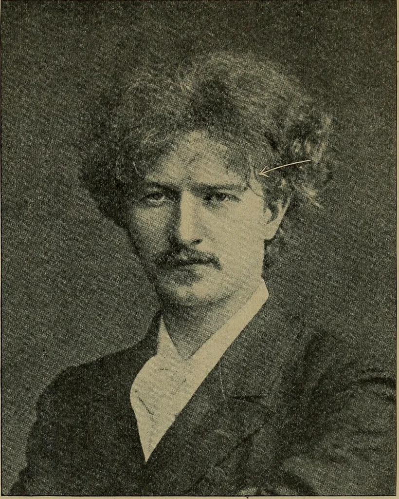 An illustration from How to read the human head and face, 1903, leaf 78