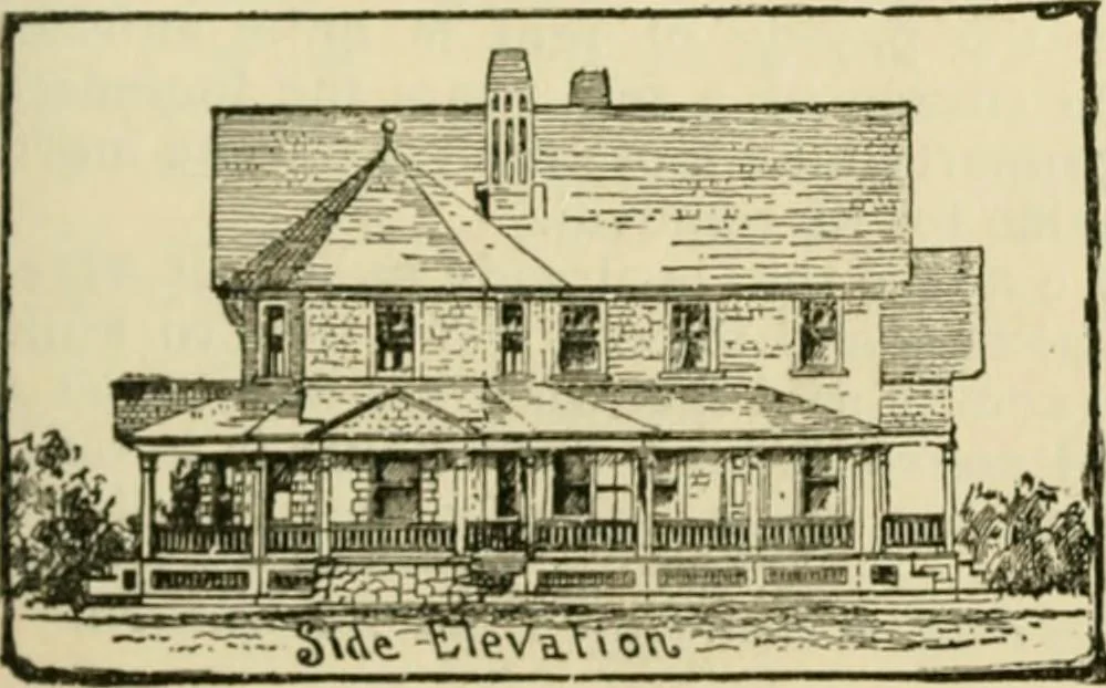 An illustration from How to select a plan and how to build a house by R.W. Shoppell., 1887, leaf 4