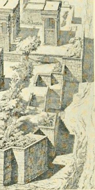 An illustration from How to study architecture; by Charles H. Caffin ... an attempt to trace the evolution of architecture as the product and expression of successive phases of civilisation, 1917, leaf 109