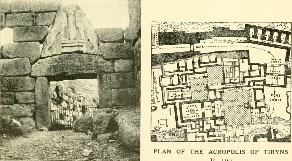 An illustration from How to study architecture; by Charles H. Caffin ... an attempt to trace the evolution of architecture as the product and expression of successive phases of civilisation, 1917, leaf 124