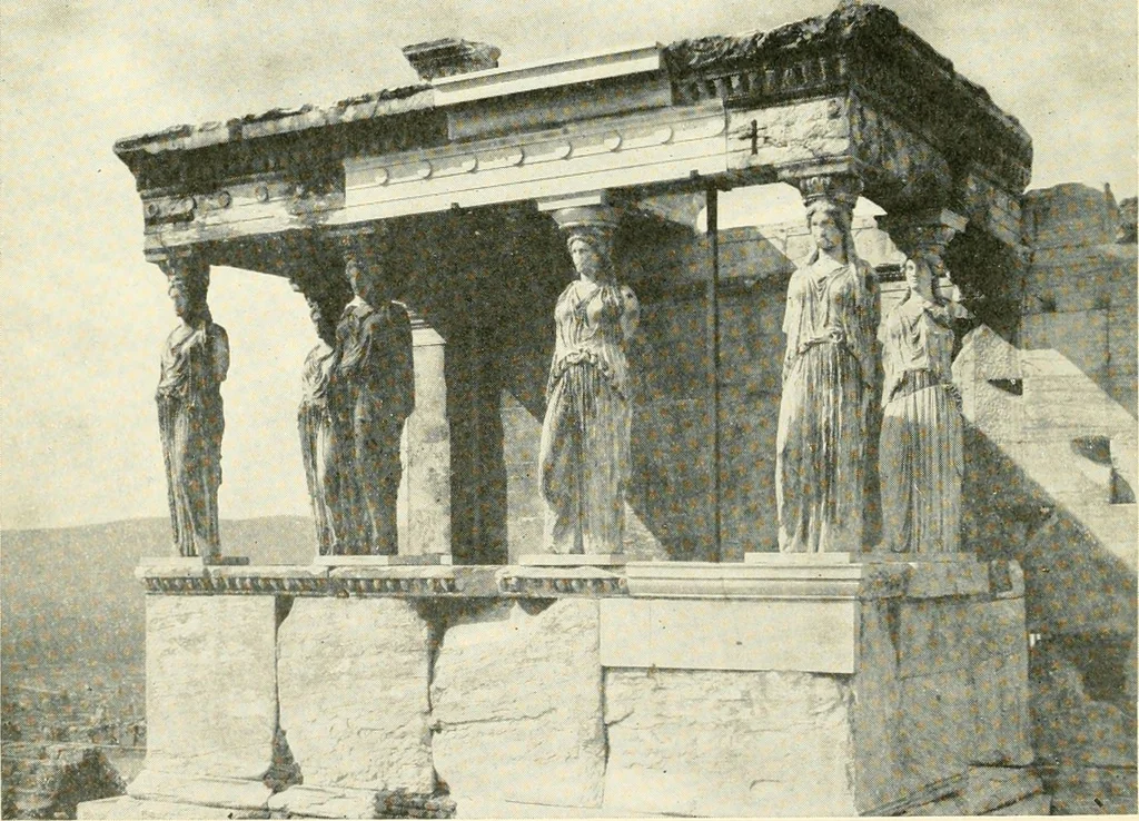 An illustration from How to study architecture; by Charles H. Caffin ... an attempt to trace the evolution of architecture as the product and expression of successive phases of civilisation, 1917, leaf 153