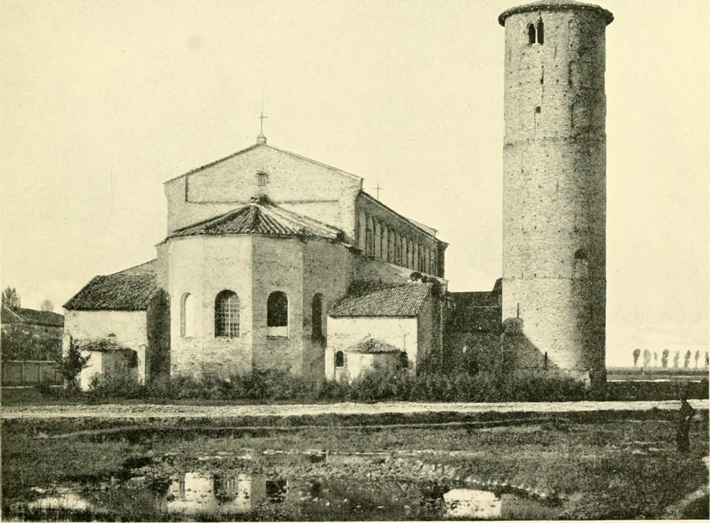 An illustration from How to study architecture; by Charles H. Caffin ... an attempt to trace the evolution of architecture as the product and expression of successive phases of civilisation, 1917, leaf 240
