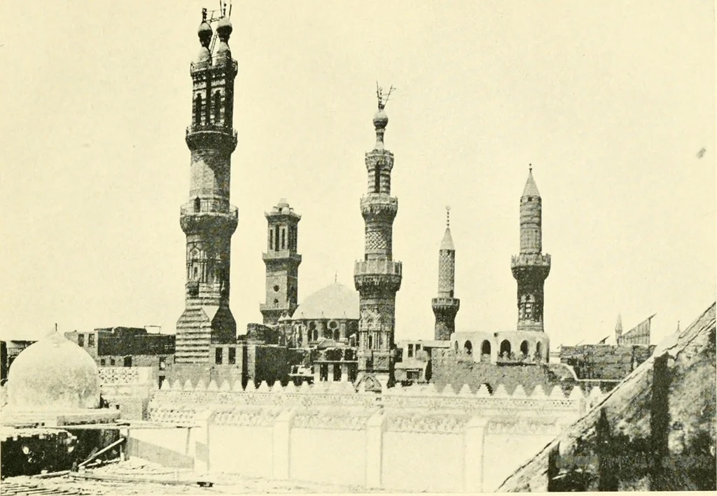 An illustration from How to study architecture; by Charles H. Caffin ... an attempt to trace the evolution of architecture as the product and expression of successive phases of civilisation, 1917, leaf 274