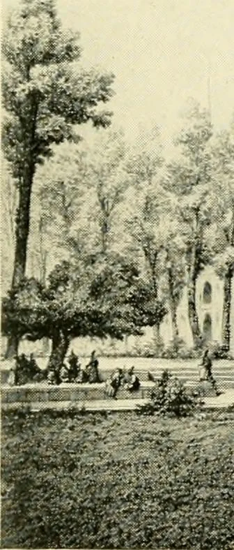 An illustration from How to study architecture; by Charles H. Caffin ... an attempt to trace the evolution of architecture as the product and expression of successive phases of civilisation, 1917, leaf 276