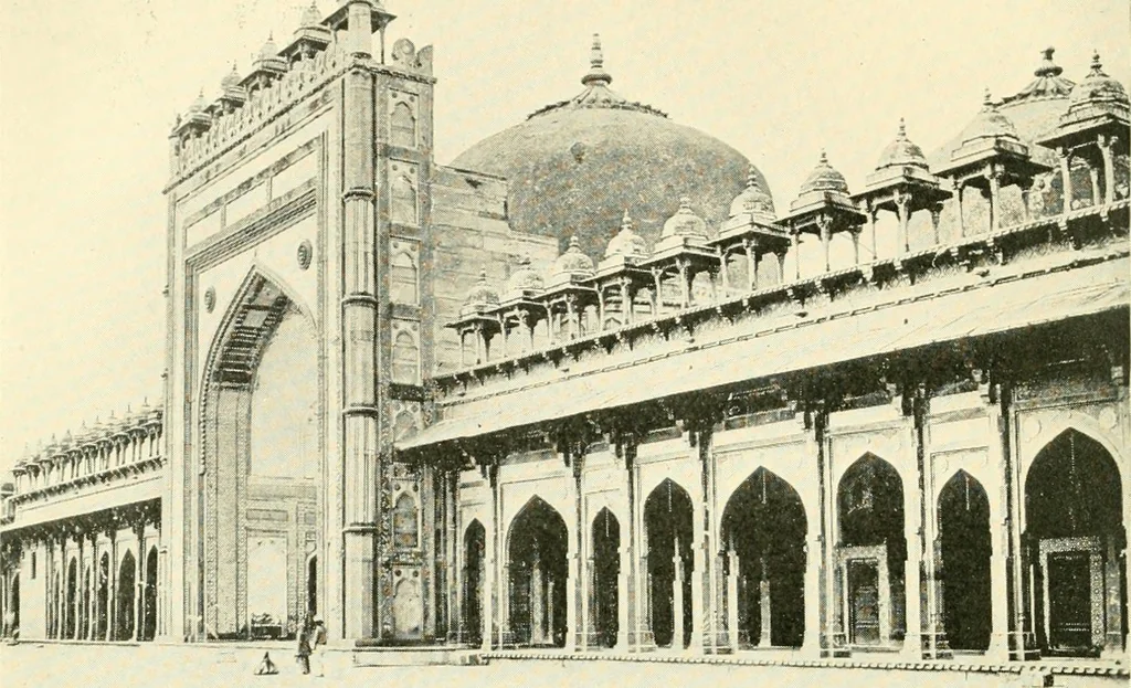 An illustration from How to study architecture; by Charles H. Caffin ... an attempt to trace the evolution of architecture as the product and expression of successive phases of civilisation, 1917, leaf 277