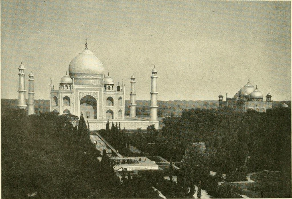 An illustration from How to study architecture; by Charles H. Caffin ... an attempt to trace the evolution of architecture as the product and expression of successive phases of civilisation, 1917, leaf 277