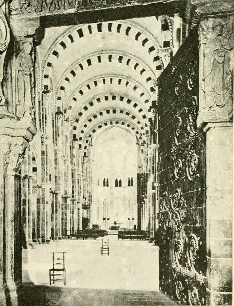 An illustration from How to study architecture; by Charles H. Caffin ... an attempt to trace the evolution of architecture as the product and expression of successive phases of civilisation, 1917, leaf 300