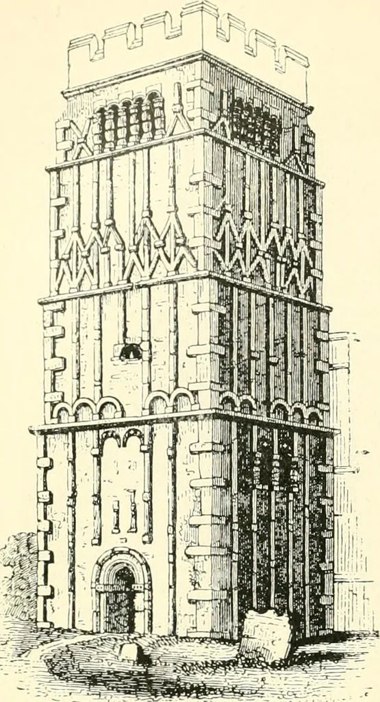 An illustration from How to study architecture; by Charles H. Caffin ... an attempt to trace the evolution of architecture as the product and expression of successive phases of civilisation, 1917, leaf 303