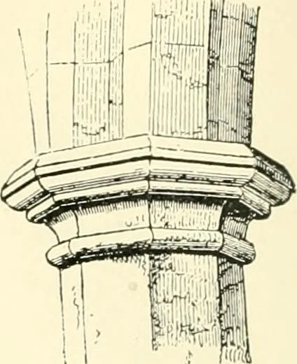 An illustration from How to study architecture; by Charles H. Caffin ... an attempt to trace the evolution of architecture as the product and expression of successive phases of civilisation, 1917, leaf 337