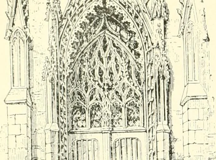 An illustration from How to study architecture; by Charles H. Caffin ... an attempt to trace the evolution of architecture as the product and expression of successive phases of civilisation, 1917, leaf 339