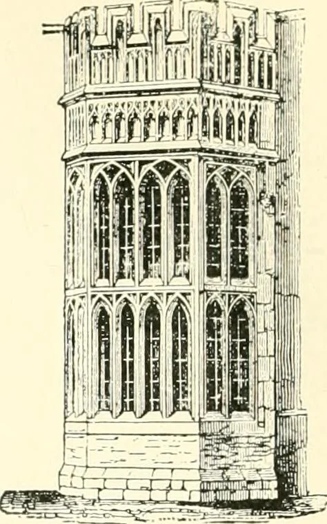An illustration from How to study architecture; by Charles H. Caffin ... an attempt to trace the evolution of architecture as the product and expression of successive phases of civilisation, 1917, leaf 339
