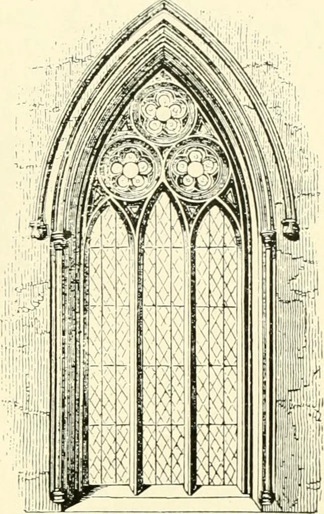 An illustration from How to study architecture; by Charles H. Caffin ... an attempt to trace the evolution of architecture as the product and expression of successive phases of civilisation, 1917, leaf 340