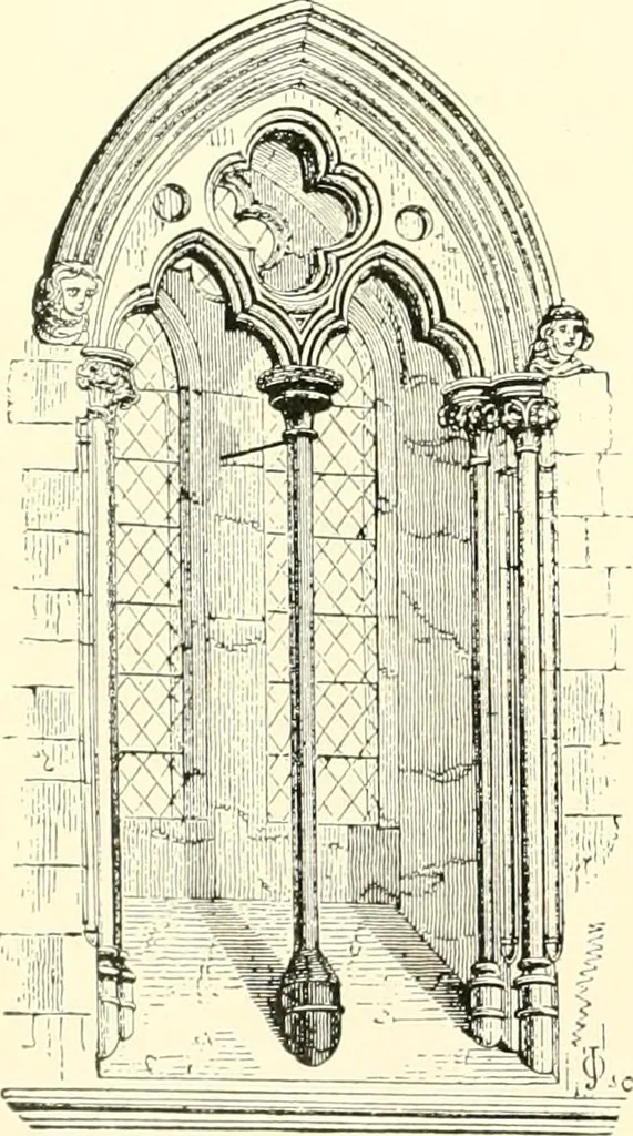 An illustration from How to study architecture; by Charles H. Caffin ... an attempt to trace the evolution of architecture as the product and expression of successive phases of civilisation, 1917, leaf 341