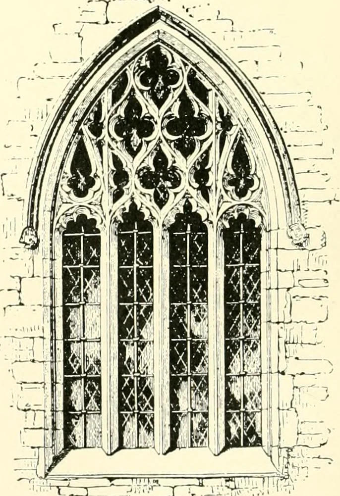 An illustration from How to study architecture; by Charles H. Caffin ... an attempt to trace the evolution of architecture as the product and expression of successive phases of civilisation, 1917, leaf 341