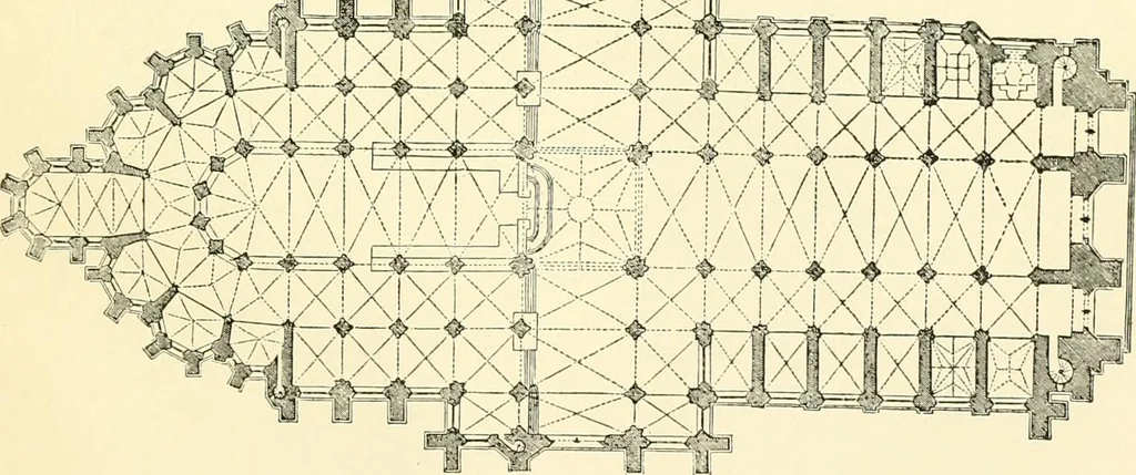 An illustration from How to study architecture; by Charles H. Caffin ... an attempt to trace the evolution of architecture as the product and expression of successive phases of civilisation, 1917, leaf 354