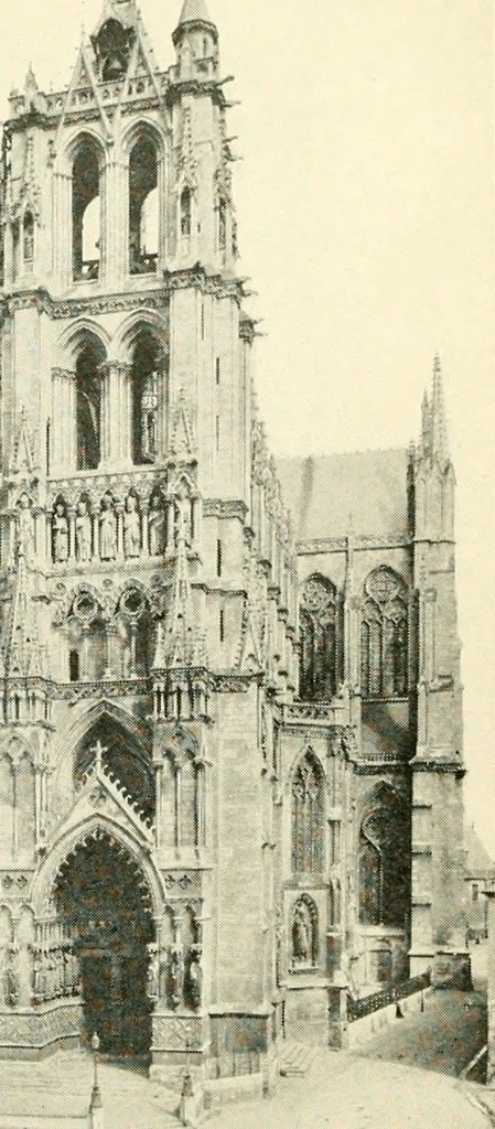 An illustration from How to study architecture; by Charles H. Caffin ... an attempt to trace the evolution of architecture as the product and expression of successive phases of civilisation, 1917, leaf 355