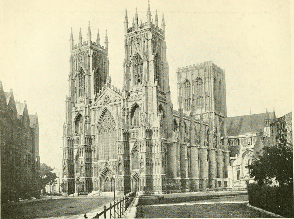 An illustration from How to study architecture; by Charles H. Caffin ... an attempt to trace the evolution of architecture as the product and expression of successive phases of civilisation, 1917, leaf 367