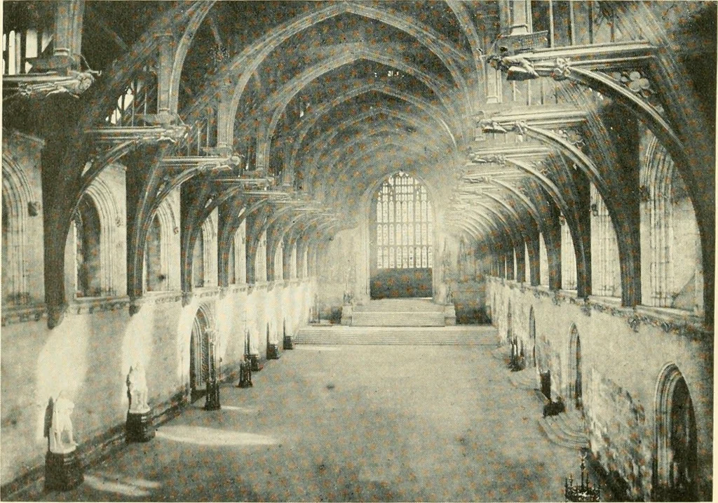 An illustration from How to study architecture; by Charles H. Caffin ... an attempt to trace the evolution of architecture as the product and expression of successive phases of civilisation, 1917, leaf 369