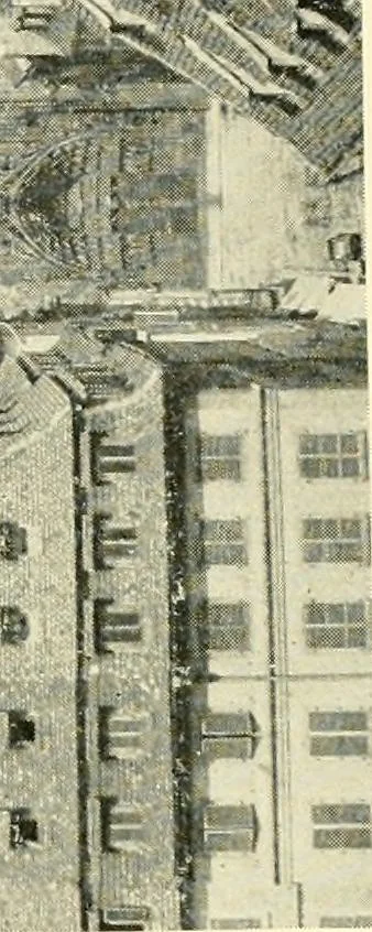 An illustration from How to study architecture; by Charles H. Caffin ... an attempt to trace the evolution of architecture as the product and expression of successive phases of civilisation, 1917, leaf 384