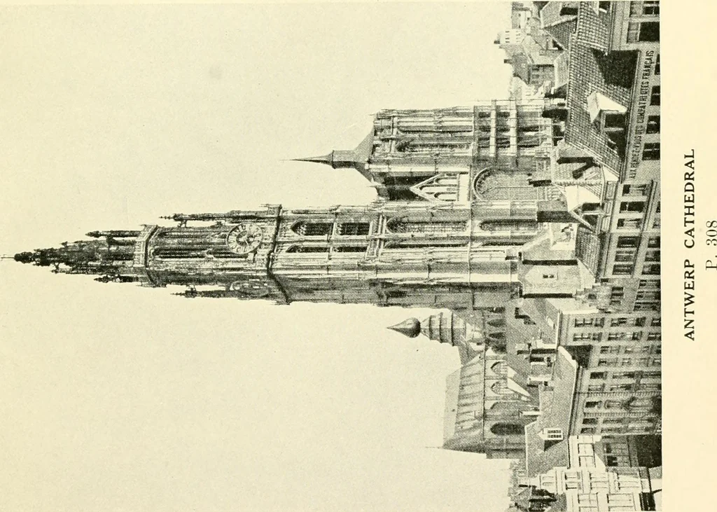An illustration from How to study architecture; by Charles H. Caffin ... an attempt to trace the evolution of architecture as the product and expression of successive phases of civilisation, 1917, leaf 388