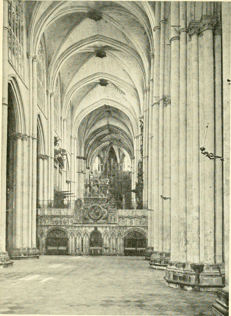 An illustration from How to study architecture; by Charles H. Caffin ... an attempt to trace the evolution of architecture as the product and expression of successive phases of civilisation, 1917, leaf 389