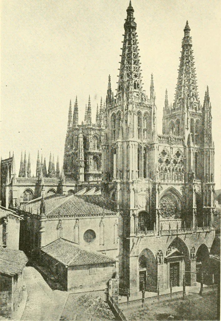 An illustration from How to study architecture; by Charles H. Caffin ... an attempt to trace the evolution of architecture as the product and expression of successive phases of civilisation, 1917, leaf 389