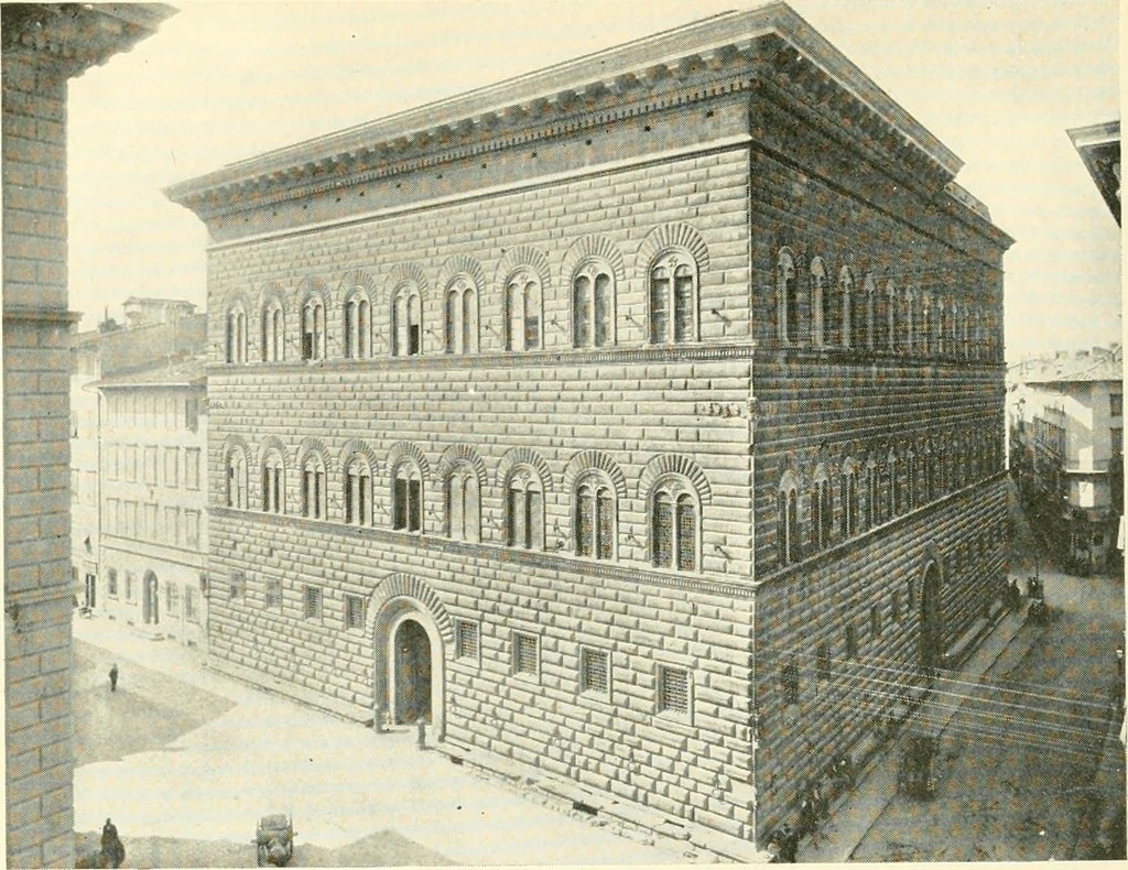 An illustration from How to study architecture; by Charles H. Caffin ... an attempt to trace the evolution of architecture as the product and expression of successive phases of civilisation, 1917, leaf 433