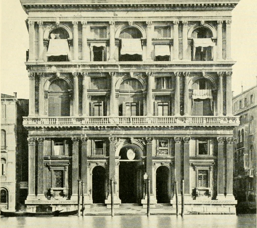 An illustration from How to study architecture; by Charles H. Caffin ... an attempt to trace the evolution of architecture as the product and expression of successive phases of civilisation, 1917, leaf 434