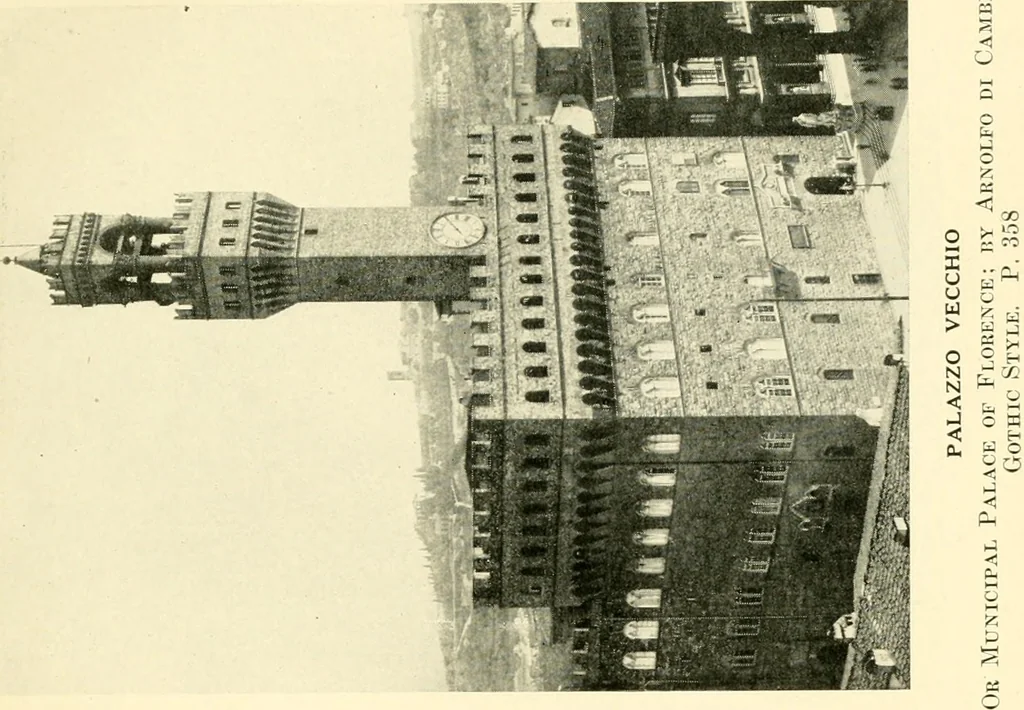 An illustration from How to study architecture; by Charles H. Caffin ... an attempt to trace the evolution of architecture as the product and expression of successive phases of civilisation, 1917, leaf 454