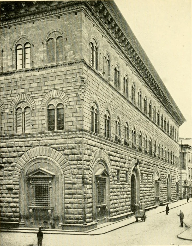 An illustration from How to study architecture; by Charles H. Caffin ... an attempt to trace the evolution of architecture as the product and expression of successive phases of civilisation, 1917, leaf 454