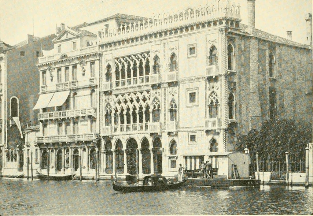 An illustration from How to study architecture; by Charles H. Caffin ... an attempt to trace the evolution of architecture as the product and expression of successive phases of civilisation, 1917, leaf 455