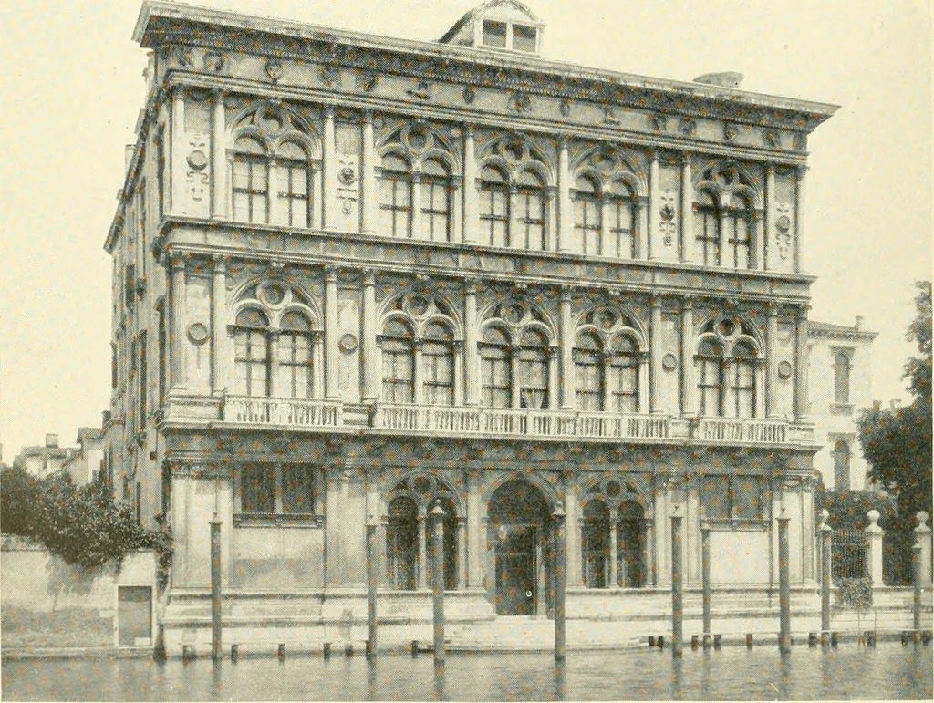 An illustration from How to study architecture; by Charles H. Caffin ... an attempt to trace the evolution of architecture as the product and expression of successive phases of civilisation, 1917, leaf 455