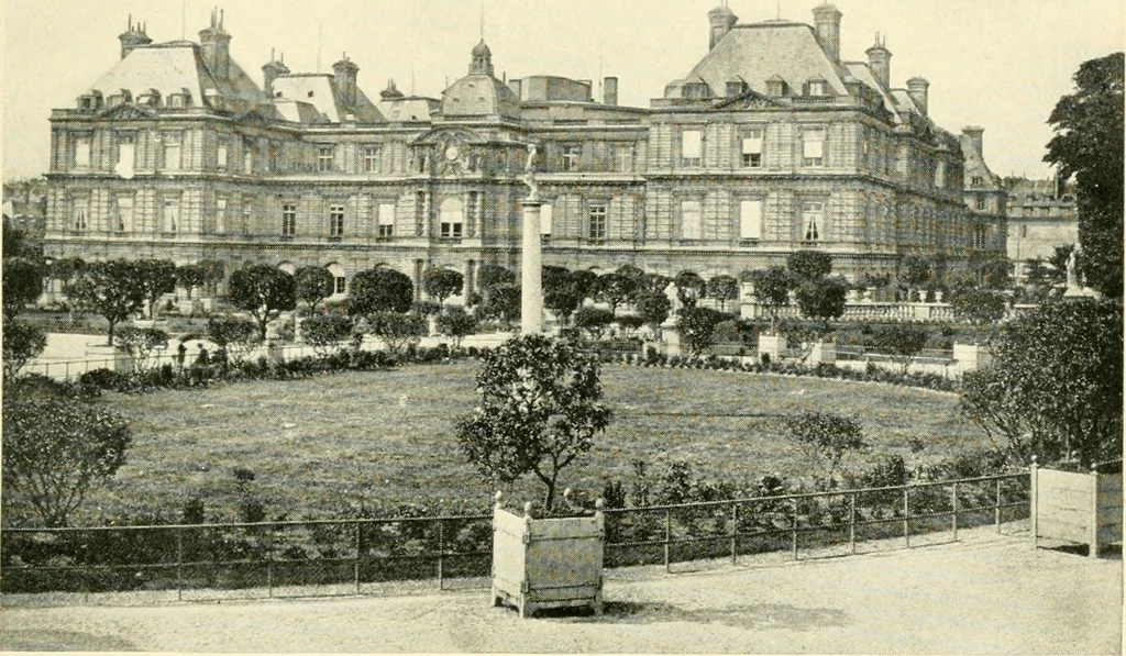An illustration from How to study architecture; by Charles H. Caffin ... an attempt to trace the evolution of architecture as the product and expression of successive phases of civilisation, 1917, leaf 480