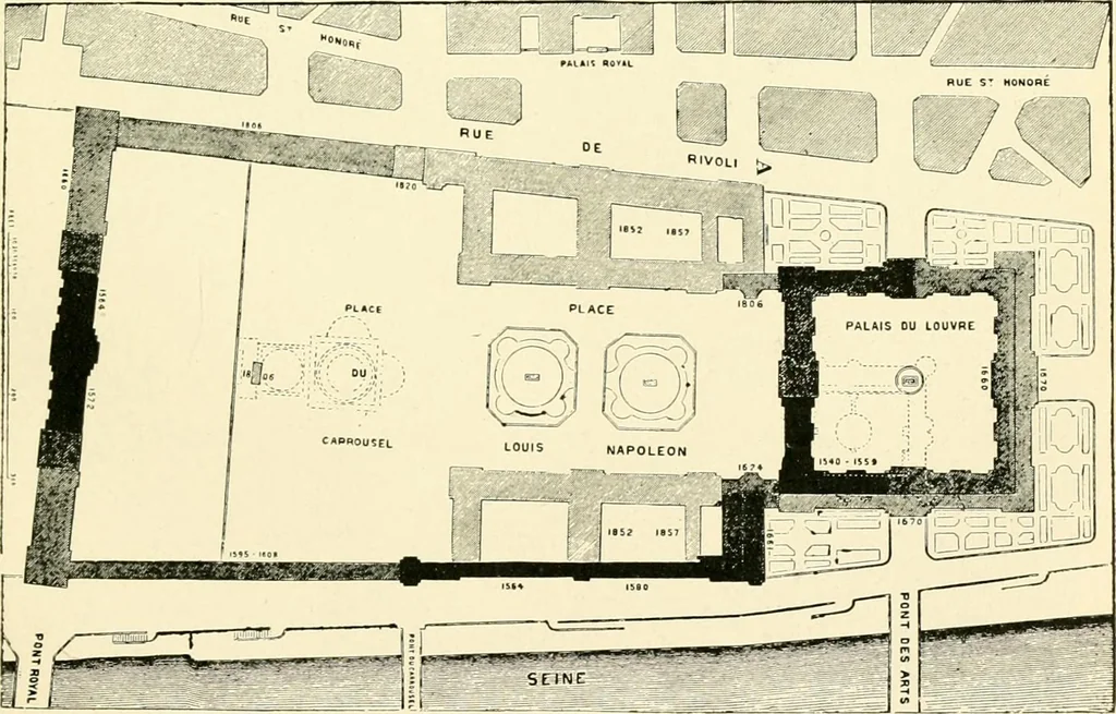 An illustration from How to study architecture; by Charles H. Caffin ... an attempt to trace the evolution of architecture as the product and expression of successive phases of civilisation, 1917, leaf 480