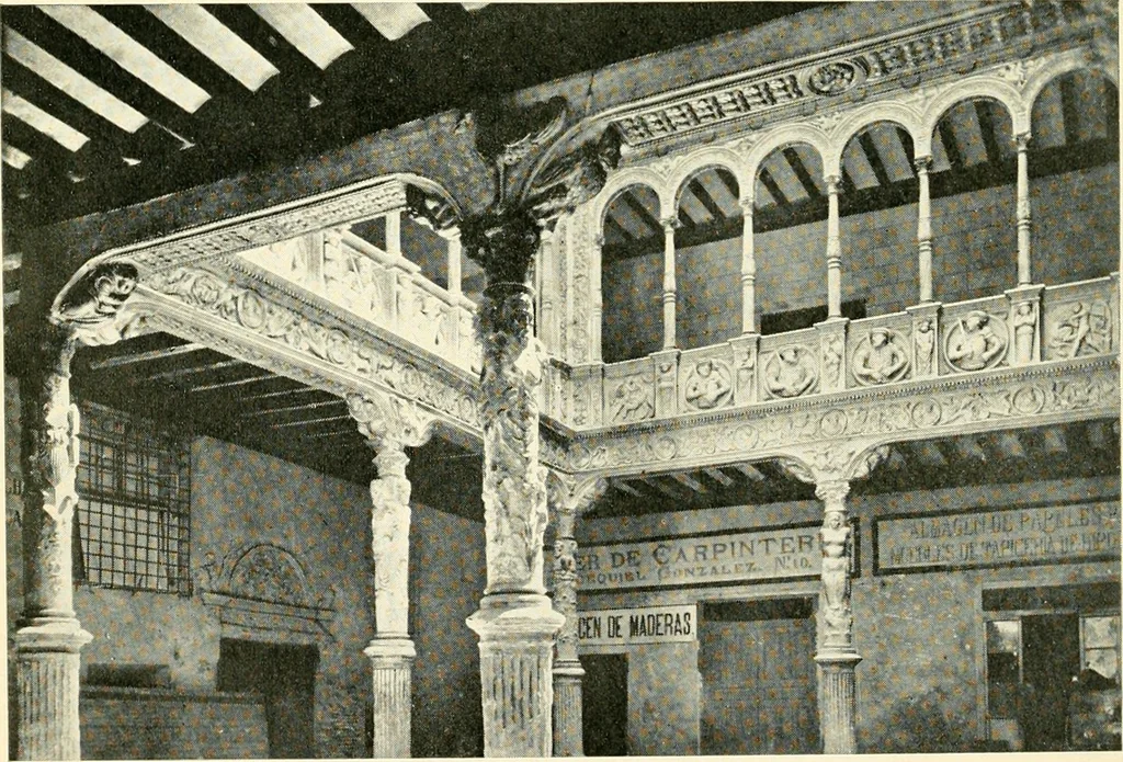 An illustration from How to study architecture; by Charles H. Caffin ... an attempt to trace the evolution of architecture as the product and expression of successive phases of civilisation, 1917, leaf 501