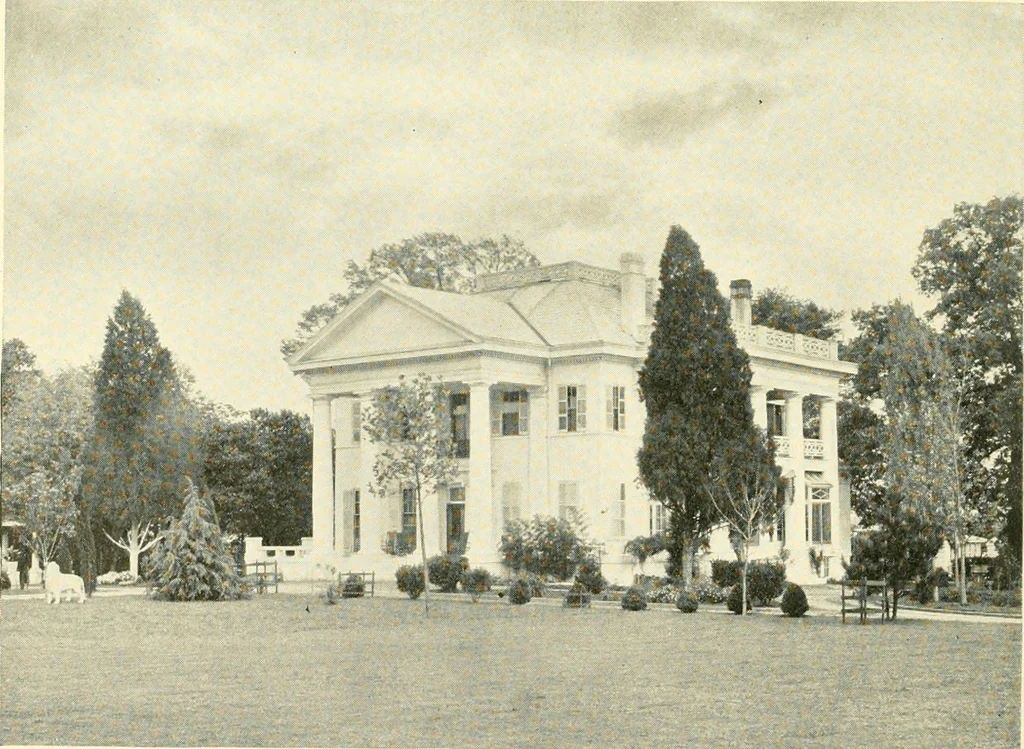 An illustration from How to study architecture; by Charles H. Caffin ... an attempt to trace the evolution of architecture as the product and expression of successive phases of civilisation, 1917, leaf 547