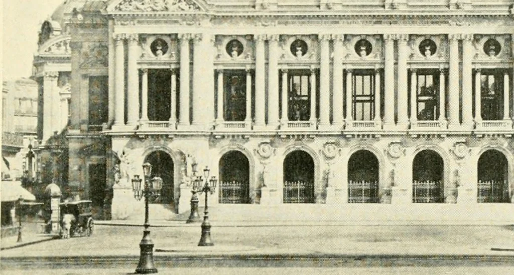 An illustration from How to study architecture; by Charles H. Caffin ... an attempt to trace the evolution of architecture as the product and expression of successive phases of civilisation, 1917, leaf 558