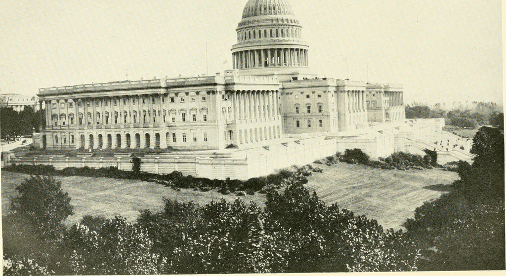 An illustration from How to study architecture; by Charles H. Caffin ... an attempt to trace the evolution of architecture as the product and expression of successive phases of civilisation, 1917, leaf 559