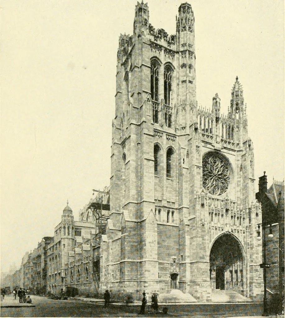 An illustration from How to study architecture; by Charles H. Caffin ... an attempt to trace the evolution of architecture as the product and expression of successive phases of civilisation, 1917, leaf 560