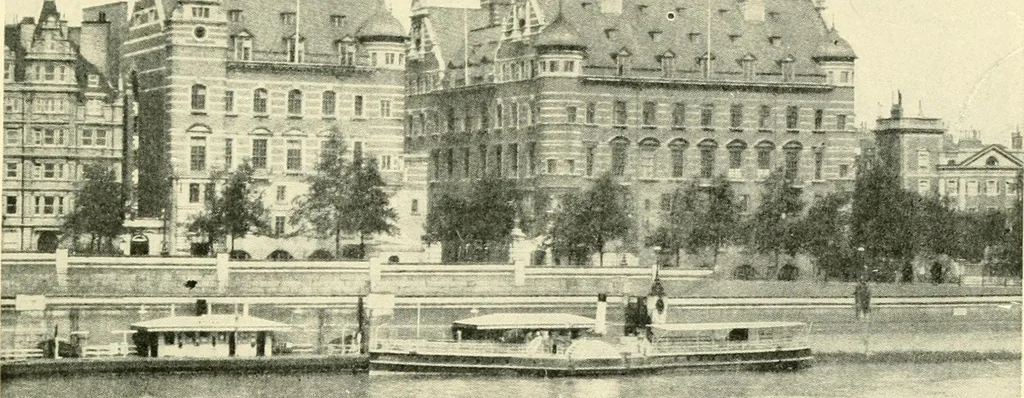An illustration from How to study architecture; by Charles H. Caffin ... an attempt to trace the evolution of architecture as the product and expression of successive phases of civilisation, 1917, leaf 582