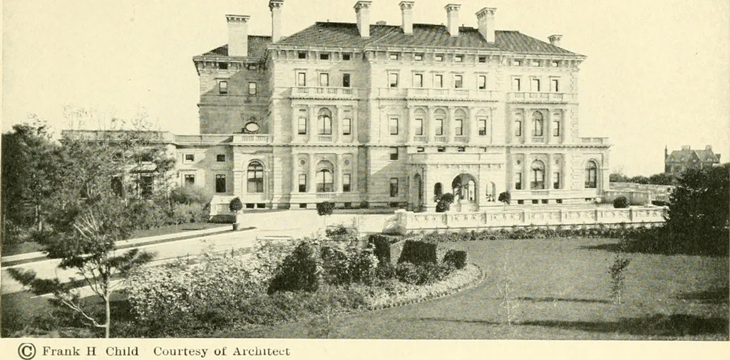 An illustration from How to study architecture; by Charles H. Caffin ... an attempt to trace the evolution of architecture as the product and expression of successive phases of civilisation, 1917, leaf 584