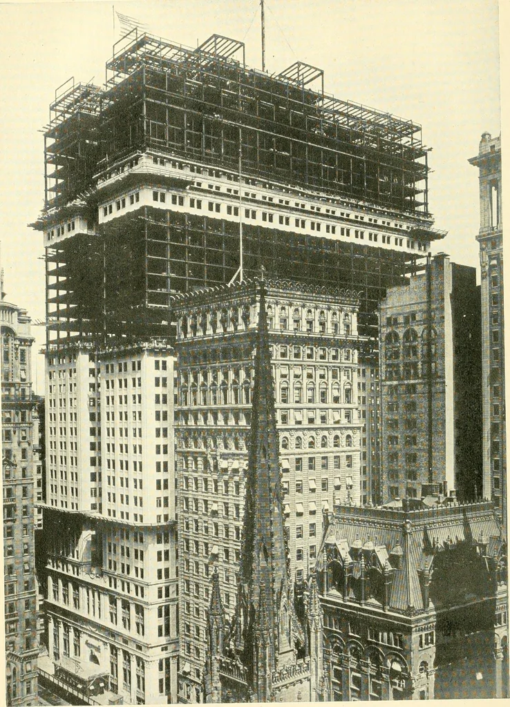 An illustration from How to study architecture; by Charles H. Caffin ... an attempt to trace the evolution of architecture as the product and expression of successive phases of civilisation, 1917, leaf 587