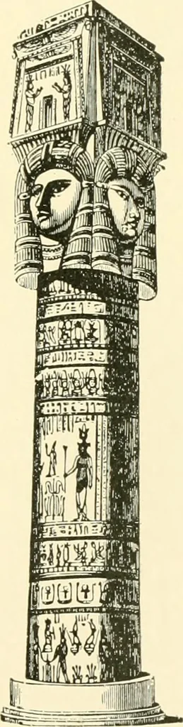 An illustration from How to study architecture; by Charles H. Caffin ... an attempt to trace the evolution of architecture as the product and expression of successive phases of civilisation, 1917, leaf 60