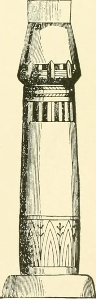 An illustration from How to study architecture; by Charles H. Caffin ... an attempt to trace the evolution of architecture as the product and expression of successive phases of civilisation, 1917, leaf 60