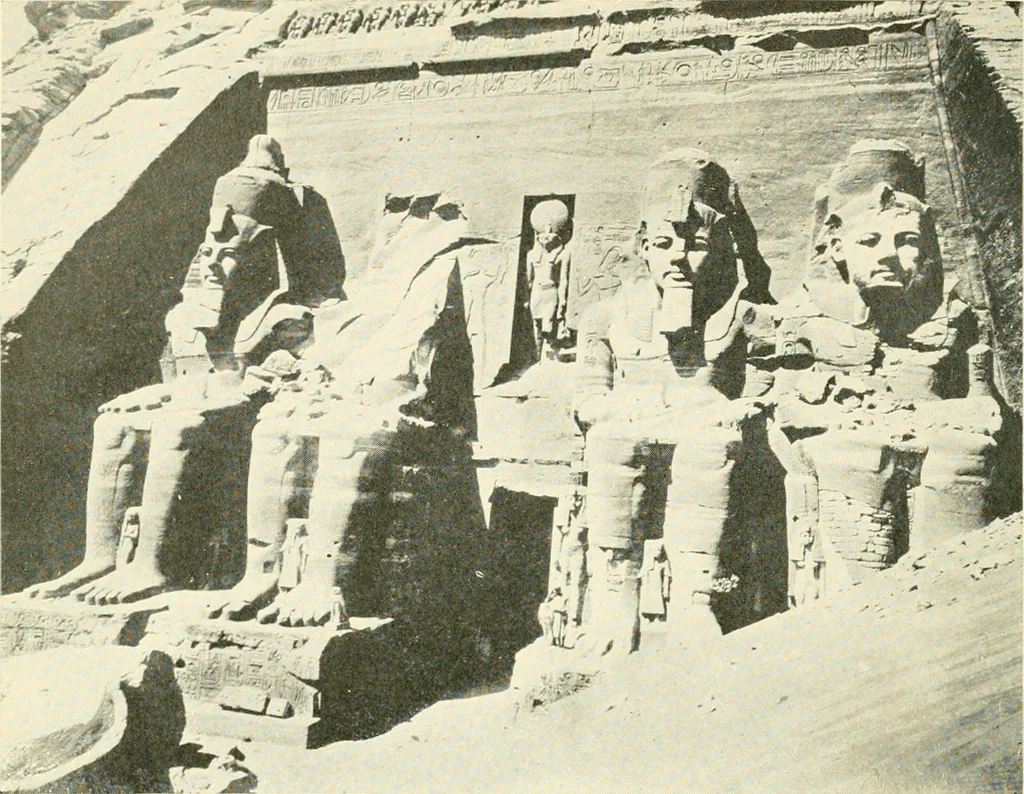 An illustration from How to study architecture; by Charles H. Caffin ... an attempt to trace the evolution of architecture as the product and expression of successive phases of civilisation, 1917, leaf 61
