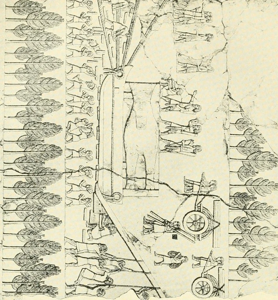 An illustration from How to study architecture; by Charles H. Caffin ... an attempt to trace the evolution of architecture as the product and expression of successive phases of civilisation, 1917, leaf 93
