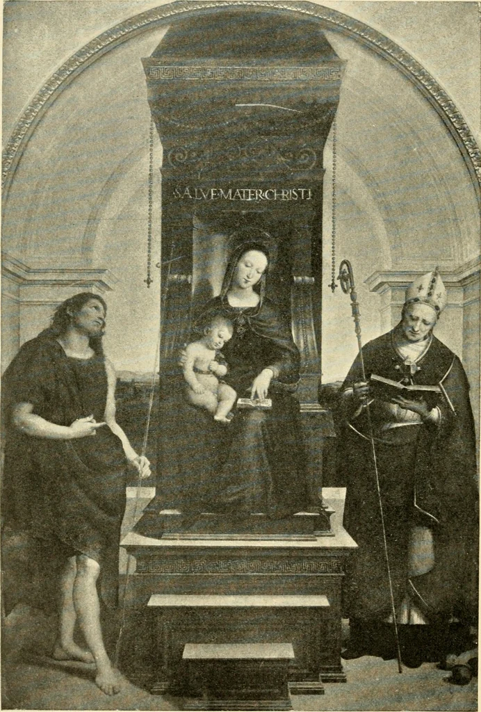 An illustration from How to study pictures by means of a series of comparisons of paintings and painters from Cimabue to Monet, with historical and biographical summaries and appreciations of the painters' motives and methods, 1905, leaf 111