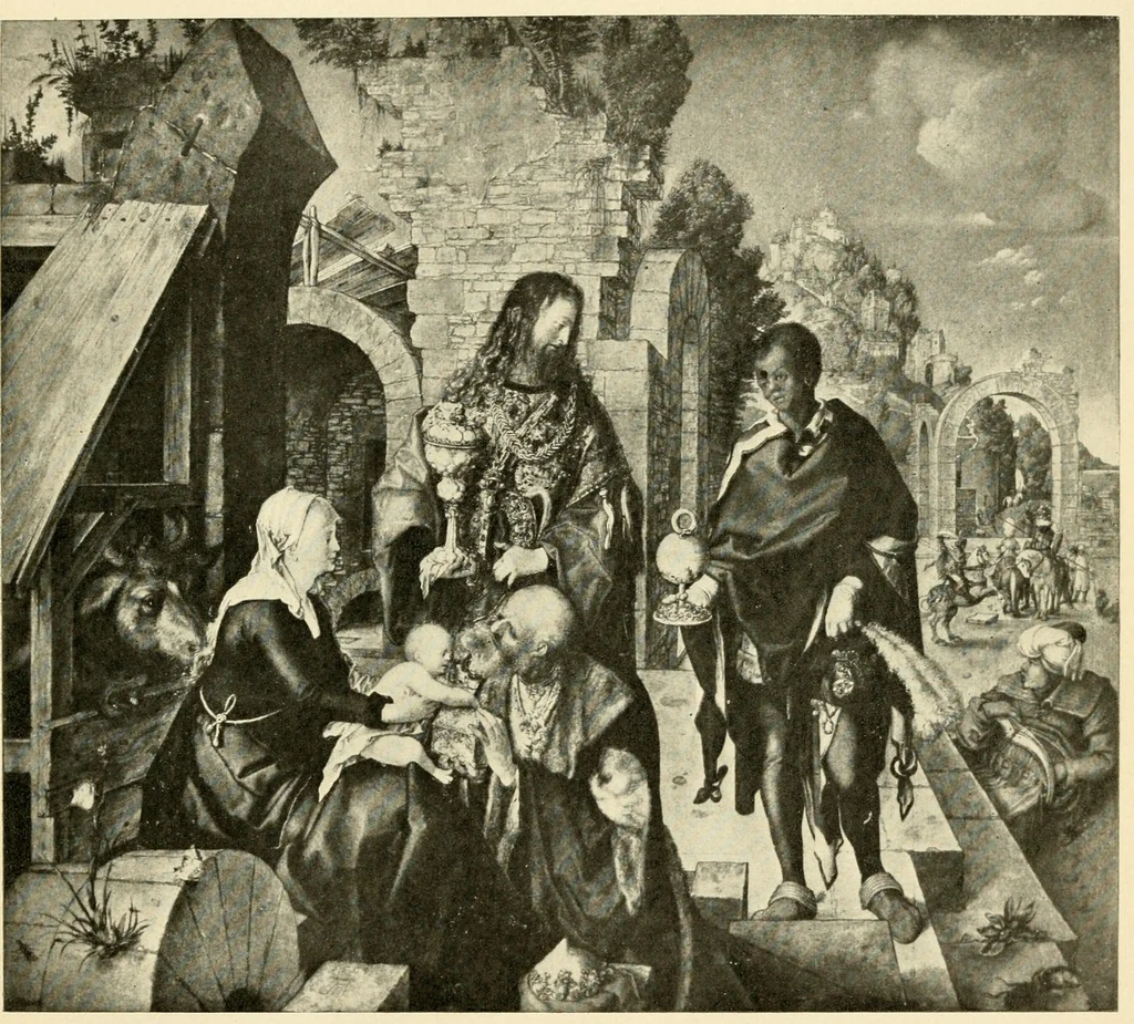 An illustration from How to study pictures by means of a series of comparisons of paintings and painters from Cimabue to Monet, with historical and biographical summaries and appreciations of the painters' motives and methods, 1905, leaf 136