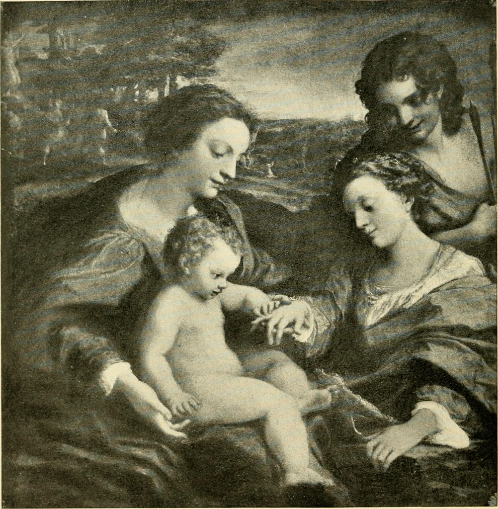 An illustration from How to study pictures by means of a series of comparisons of paintings and painters from Cimabue to Monet, with historical and biographical summaries and appreciations of the painters' motives and methods, 1905, leaf 171