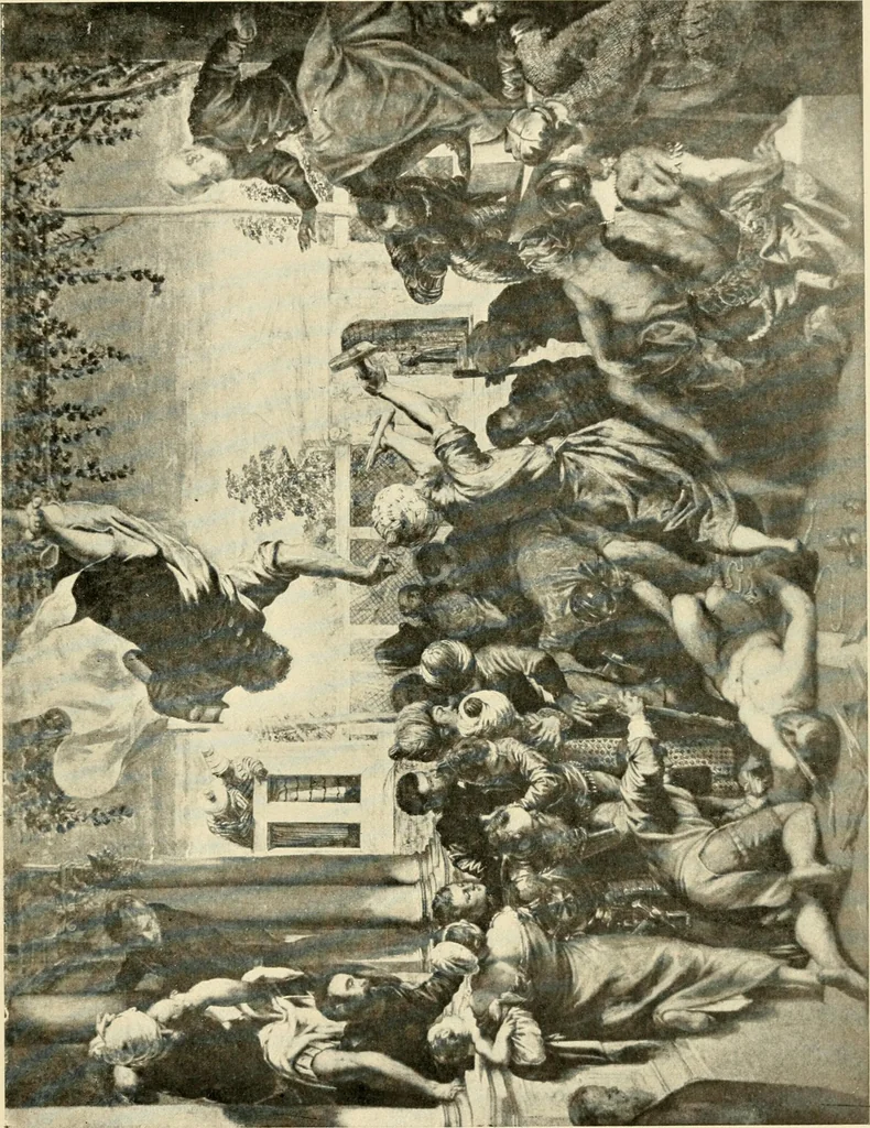 An illustration from How to study pictures by means of a series of comparisons of paintings and painters from Cimabue to Monet, with historical and biographical summaries and appreciations of the painters' motives and methods, 1905, leaf 188
